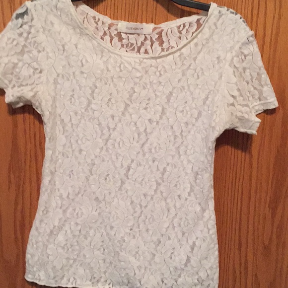 White lace top - Picture 1 of 1